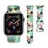 BACDOILQ Palm Tree Smartwatch Bands Summer Wristband Compatible with Watch
