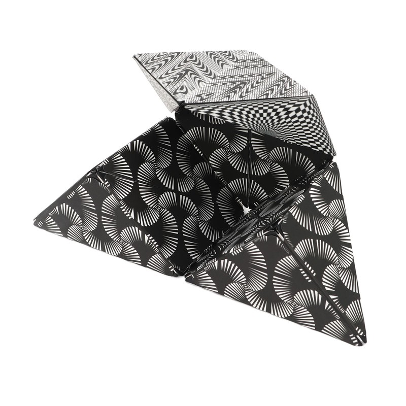 Shape Cube Magnetic ABS Geometric Cube Puzzle Toy for Daily