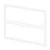Build & Batten 8 Pack HERRINGBONE FRETWORK 22" x 22"