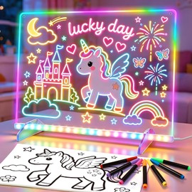 Cosmody 16" LED Drawing Board,Birthday Christmas Gift for Girls & Boys