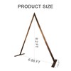 Wooden Wedding Arch 8.2FT, Triangle Wedding Arch, Wedding Arches for