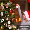 BlockPro Christmas Ornaments Building Sets 14-in-1, Christmas Tree, Bells, Wreath,