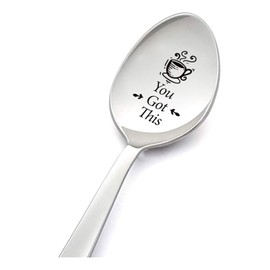 RFTWXHPN Motivational Gifts for Women Men You Got This Spoon for Friends Husband Christmas Birthday Gifts for Daughter Mom Coffee Tea Lovers Gifts for Teen Boys Girls Encouragement Gifts