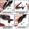 Cherry Pitter, Heavy-Duty Stainless Steel Cherry Olive Pitter Tool, Easy