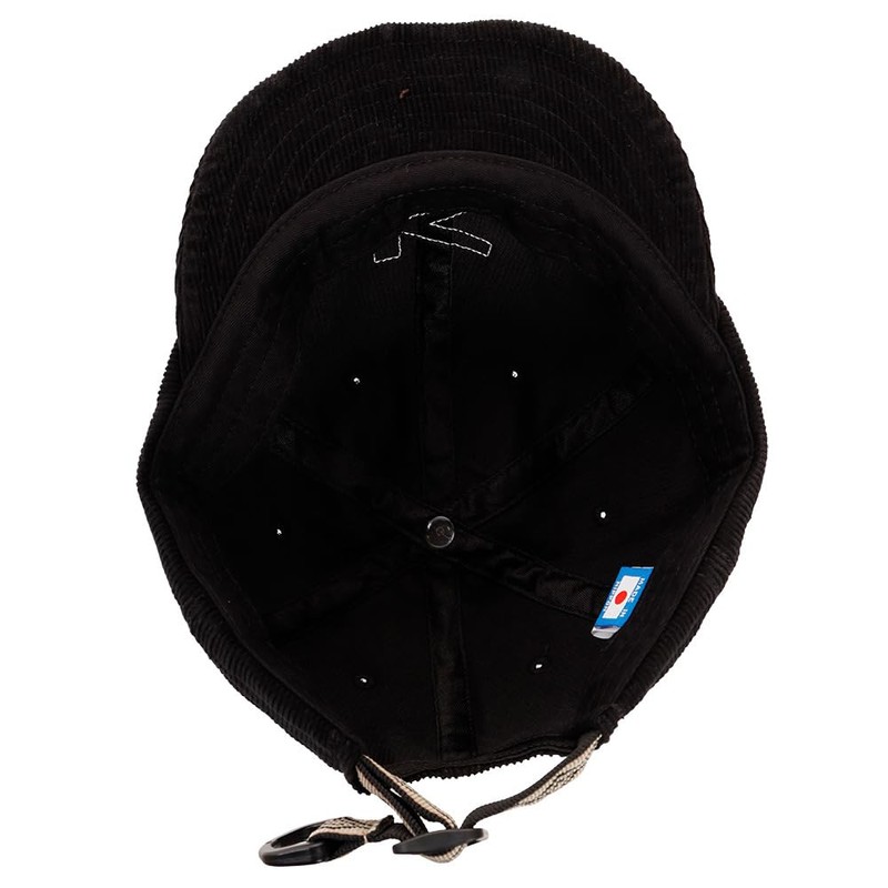 Kaboo 19820936 Cord Baseball Cap, Black