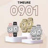 TIMEURE TU-0901 Talking Clock, Atomic Clocks, Voice Prompt Time/Date/Alarm, Hourly