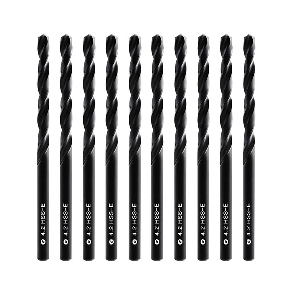 DelitonGude 4.2 mm HSS M35 Cobalt Twist Drill, High Speed