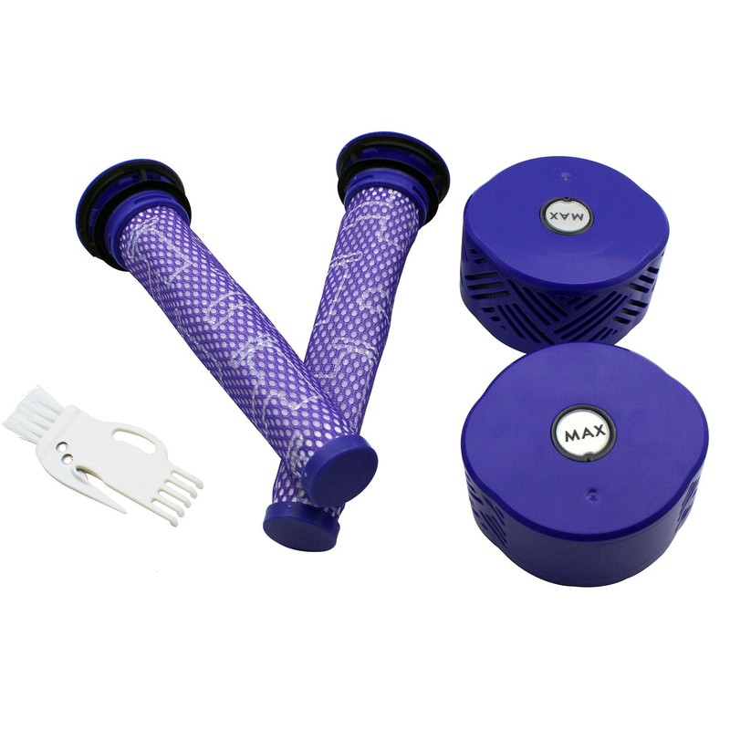KENSHIRE 4 pack vacuum V6 filters replacement compatible with Dyson