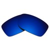 Alphax Pacafic Blue Mirrored Polarized Replacement Lenses for Oakley Crankcase