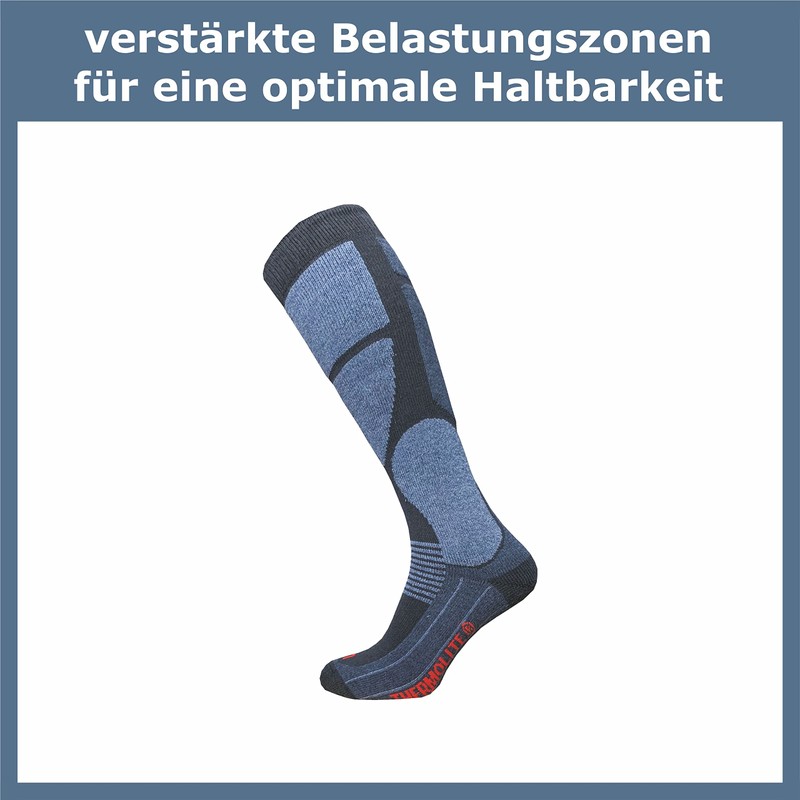 GAWILO 2 Pairs of Men's Thermolite® Ski Socks - Snowboard