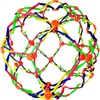 ArtCreativity Juguete de bola plegable, 1 pieza, mini esfera expandible