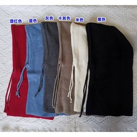 Han-Il Children's & Women's Winter Balaclava Hat for Warmth & Ear Protection LF2447 One Size / Hooded Garment Blue 3ea