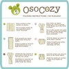 OsoCozy Economy Prefold Cloth Diaper Package - 3 Dozen Infant