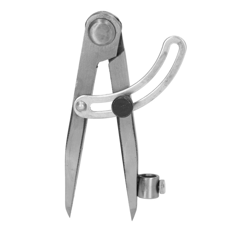Compass Scriber Locking Wing Divider Woodworking Metal Scribe Tool Drawing