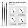 Beavorty Convenient Ear Wax Removal Tools Set Stainless Steel Ear