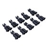 10PCS A-Type Connecting Joint Fixed Clip Plant Supports Fixing Stakes