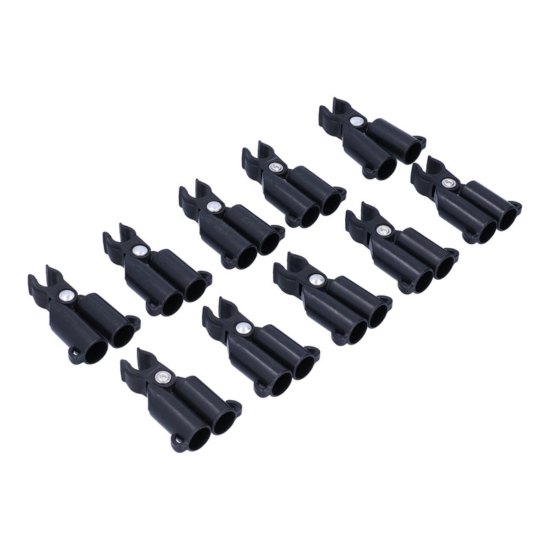 10PCS A-Type Connecting Joint Fixed Clip Plant Supports Fixing Stakes