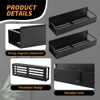 2 Pcs Magnetic Aerosol Spray Can Holder,Wall Mounted Toolbox Bottle