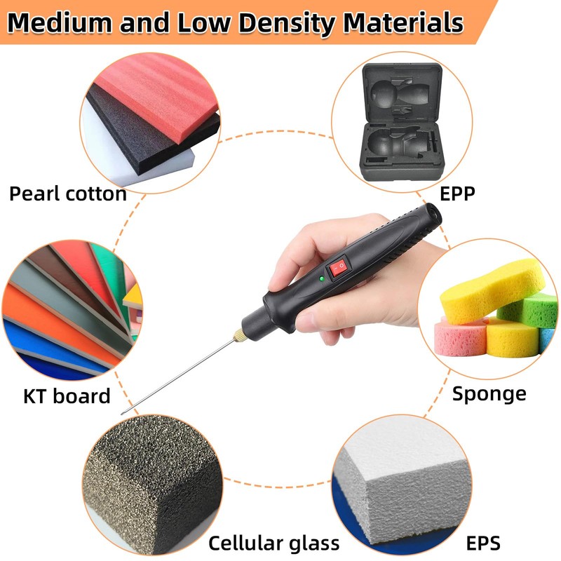 GOCHANGE 18W Hot Knife Foam Cutter, 10CM Cutting Pen with