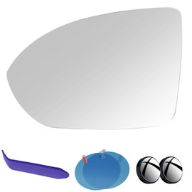 EAP Driver Side Mirror Glass Compatible with Volkswagen Golf MK8 GTI Golf-R 2022-2025, Heated, 5H0857521G