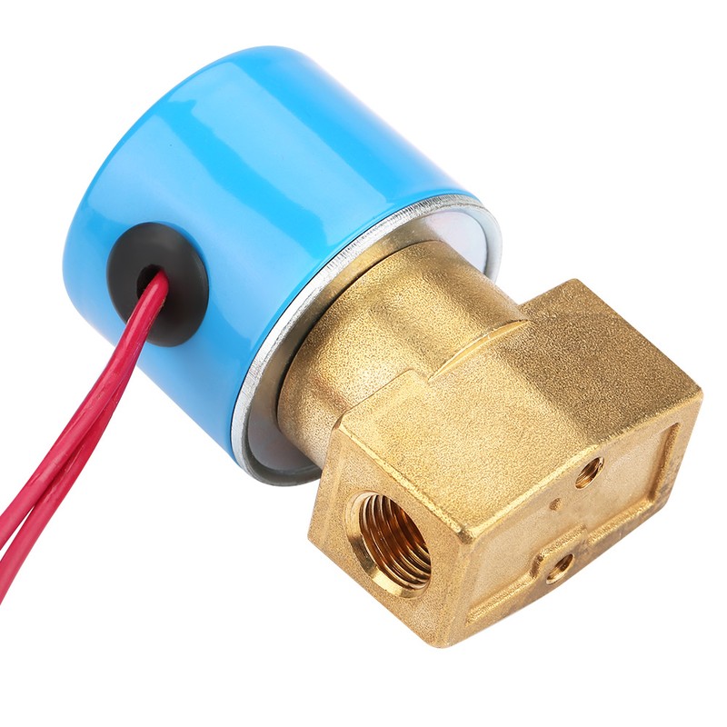 2 Way G1/4" Direct Acting Brass N/C KSD Solenoid Valve