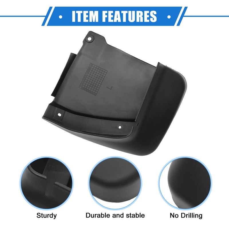 VekAuto Mud Flaps Kit Compatible for Honda Accord (Sedan) 2003-2007,