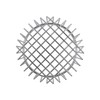 Chinflly 1 PCS Gutter Guards,304 Stainless Steel Filter Strainer Fits