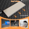 Dog Car Seat Cover for Back Seat,Hard Bottom Hammock Hold
