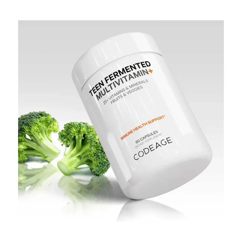 Suplemento Multivitamínico Diario Codeage Teens 60 Cápsulas