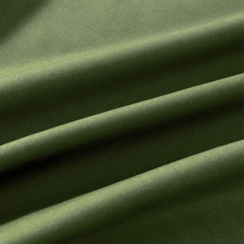 2 Pack Standard Pillow Cases, Microfiber Pillowcases Dark Olive Green