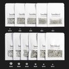 Beadsland 1440 pieces flat back rhinestones, nail crystals rhinestones for