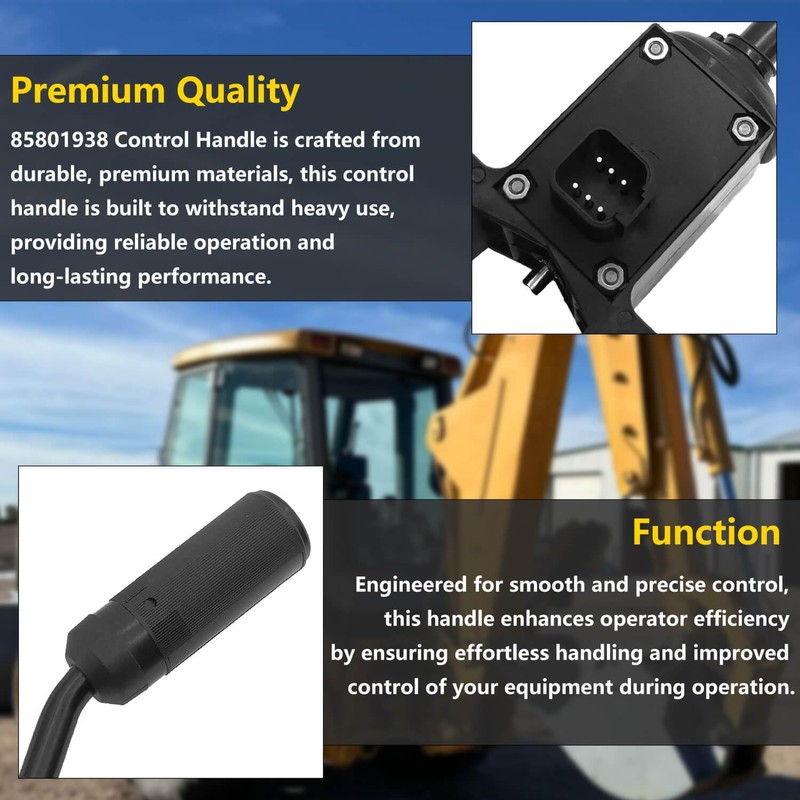 85801938 Control Handle Lever for New Holland Backhoe Loader 555E,