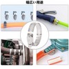 Stainless Steel 60Pcs Adjustable Hose Clamps Plumbing Fuel Line Clamps