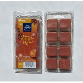 Glade Golden Pumpkin & Spice Wax Melts 2 Pack 3.1 oz Each Wax Cubes