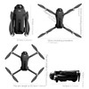 QQCHGOL D18 Drone with Dual Camera for Adults 2K, Foldable
