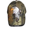 Baseball Cap with Shield Embroidered Native Pride Eagle or Wolf
