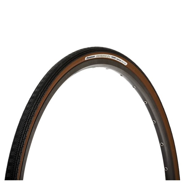 Panaracer GravelKing SK TLC Folding Tyre : Black/Brown, 700 x 43c