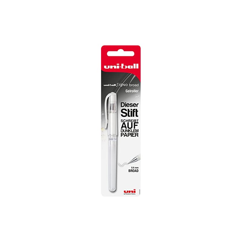 uni-ball Signo UM-153 205038 Gel Pen Set, 5 Pieces, White,