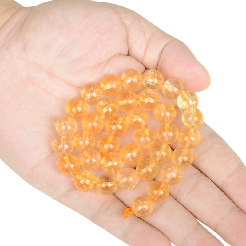 AD Beads Smooth Natural Gemstone Round Loose Beads 15" 4mm