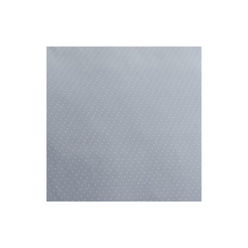 Dreams & Drapes - Grey Polka Dot Double Fitted Sheet