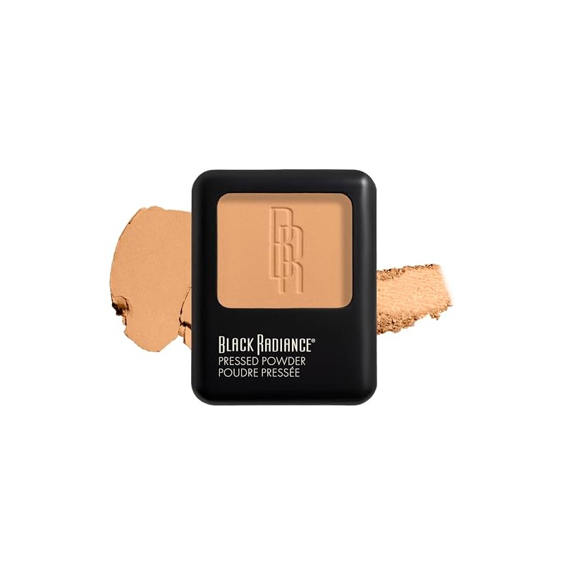 Black Radiance Pressed Powder, Pigment-Rich Matte Finish for Light Skin
