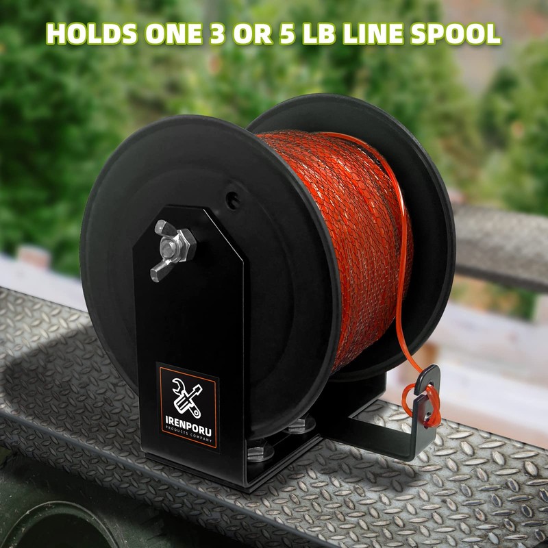 IRENPORU Adjustable Width (4.65"-9.54") Weed Wacker Trimmer Line Holder,Line Spool