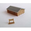 Outland Models Train Railway Layout Country Farm House Shed Cottage