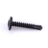 #10 x 1/2" Black Modified Truss Head Self Drilling Screws