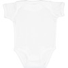 RABBIT SKINS, Baby Soft Short-Sleeve Bodysuit, White, Newborn