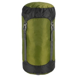 PATIKIL Compression Stuff Sack, 35L XL Size Waterproof Sleeping Bag Storage Sack Portable Compression Bag for Backpacking Camping, Dark Green