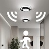 EIDEARAY Motion Sensor LED Ceiling Light Indoor, 36W Cool White