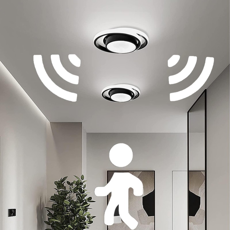 EIDEARAY Motion Sensor LED Ceiling Light Indoor, 36W Cool White
