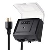 SURAIELEC WiFi Pool Timer for Above-Ground Pools, Twist-Lock NEMA L5-20R