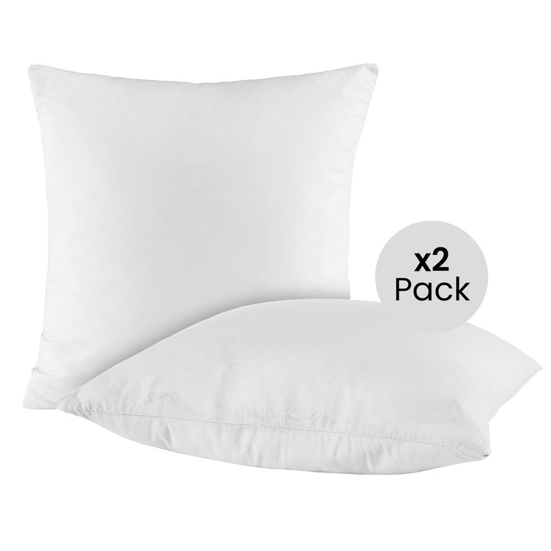 BaSaTex Double Pack Cotton Renforcé Cushion Cover 40 x 40